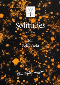 Wiggins Solitudes Op113a Solo Viola Sheet Music Songbook