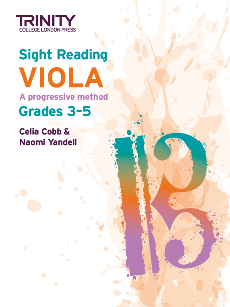 Trinity Viola Sight Reading Grades 3 - 5 Sheet Music Songbook