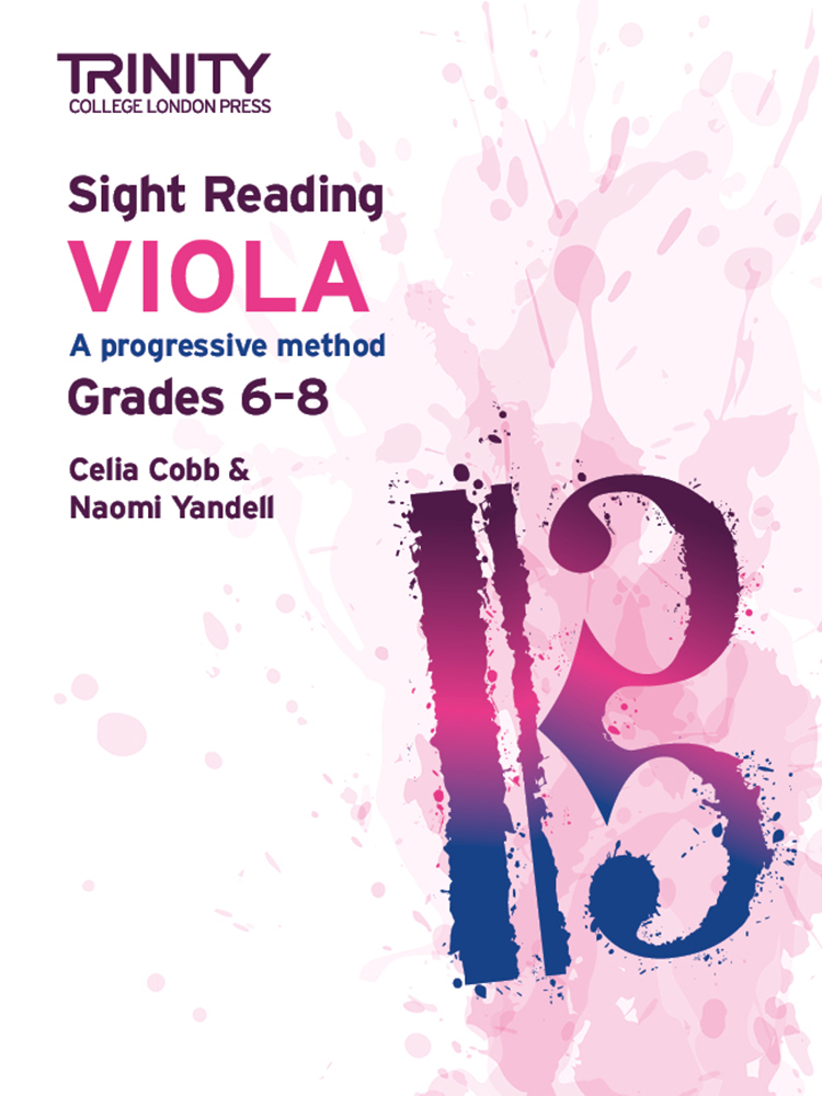 Trinity Viola Sight Reading Grades 6 - 8 Sheet Music Songbook