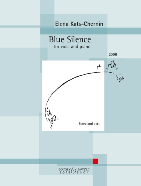 Kats-chernin Blue Silence Viola & Piano Sheet Music Songbook