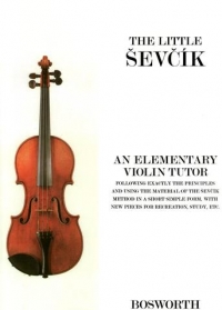 Little Sevcik Elementary Violin Tutor Sheet Music Songbook