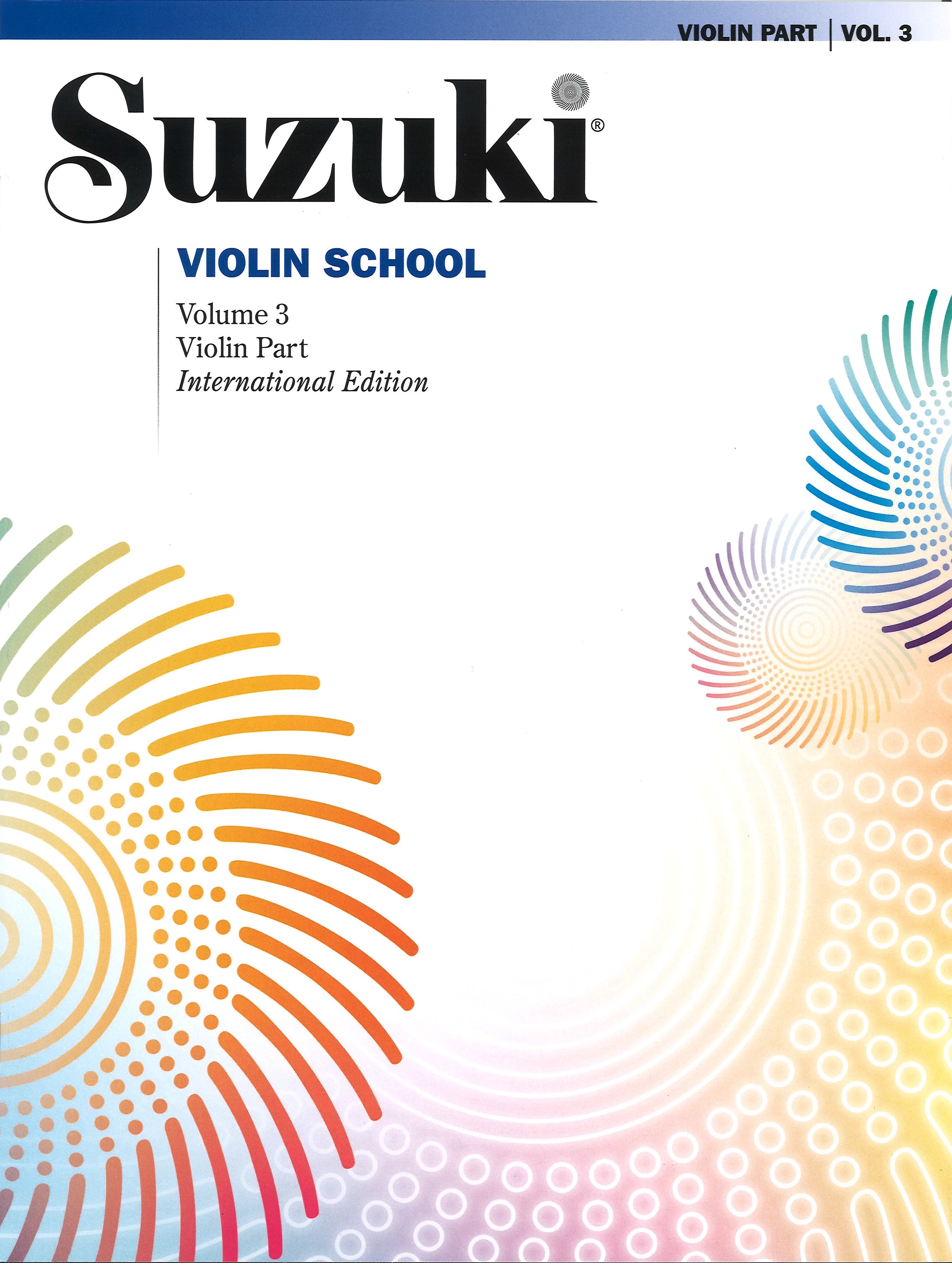 Suzuki Violin School Vol 3 Violin Part Revised  Sheet Music Songbook