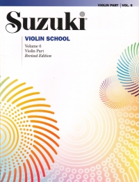 Suzuki Violin School Vol 6 Violin Part Int Ed Sheet Music Songbook