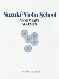 Suzuki Violin School Vol 9 Violin Part Sheet Music Songbook