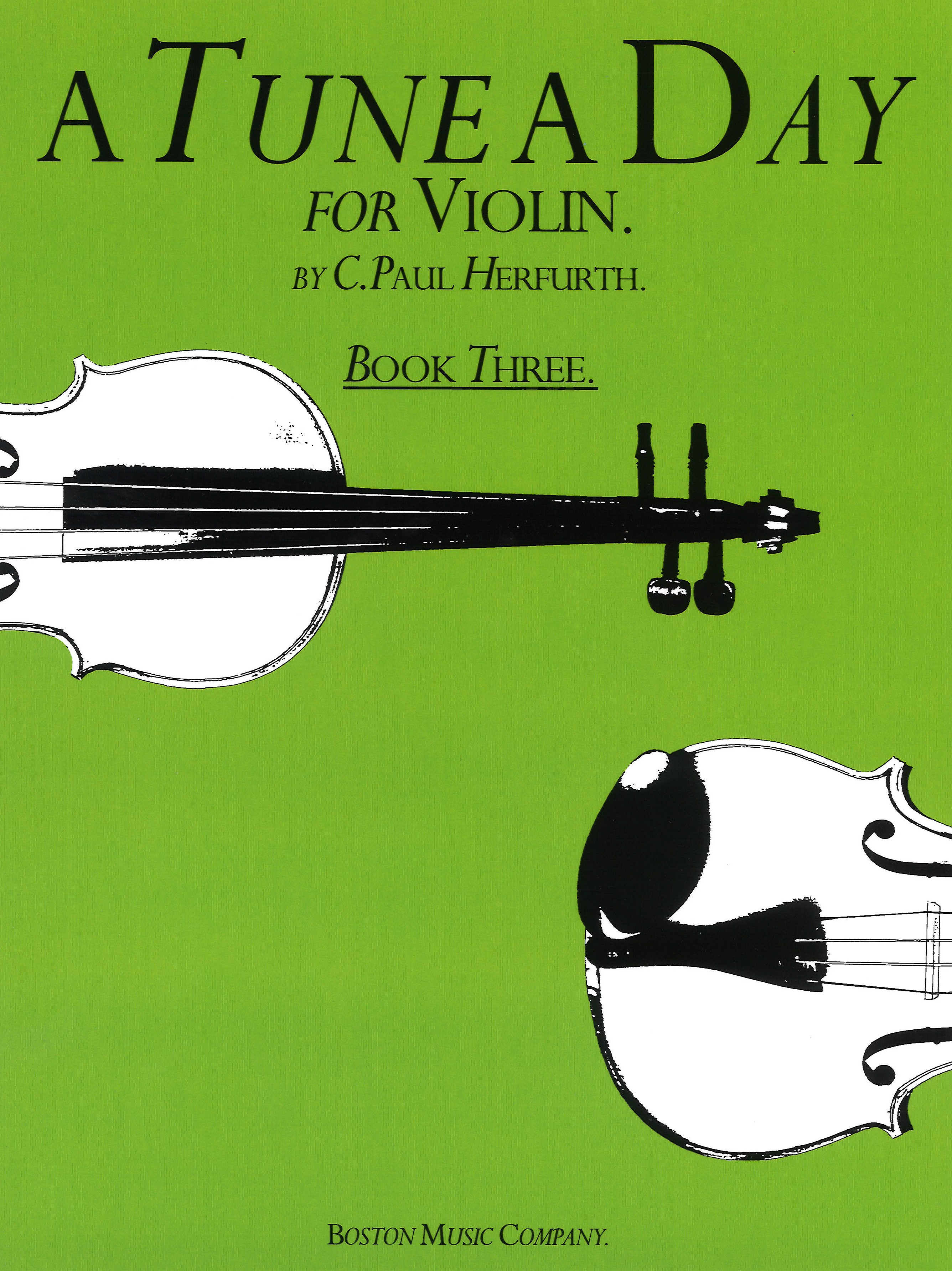 Tune A Day Violin Book 3 Herfurth (green) Sheet Music Songbook