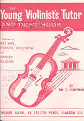 Young Violinists Tutor Honeyman Sheet Music Songbook