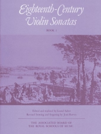Eighteenth Century Violin Sonatas Book 2 Salter Sheet Music Songbook