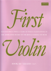 First Violin Book 3 Grades 4-5 Sheet Music Songbook