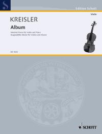 Kreisler Album Violin Sheet Music Songbook