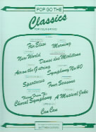 Pop Go The Classics Violin & Piano Sheet Music Songbook