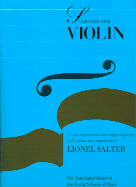 Starters For Violin Salter Sheet Music Songbook