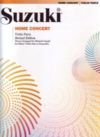 Suzuki Home Concert Violin Parts Sheet Music Songbook