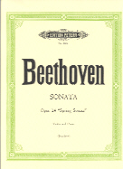 Beethoven Sonata Op24 F (spring) Joachim Violin Sheet Music Songbook
