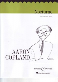 Copland Nocturne Violin Sheet Music Songbook