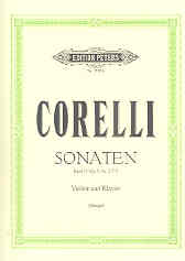 Corelli Sonatas Book 2 Op5 Nos 3 5 9 Violin Sheet Music Songbook