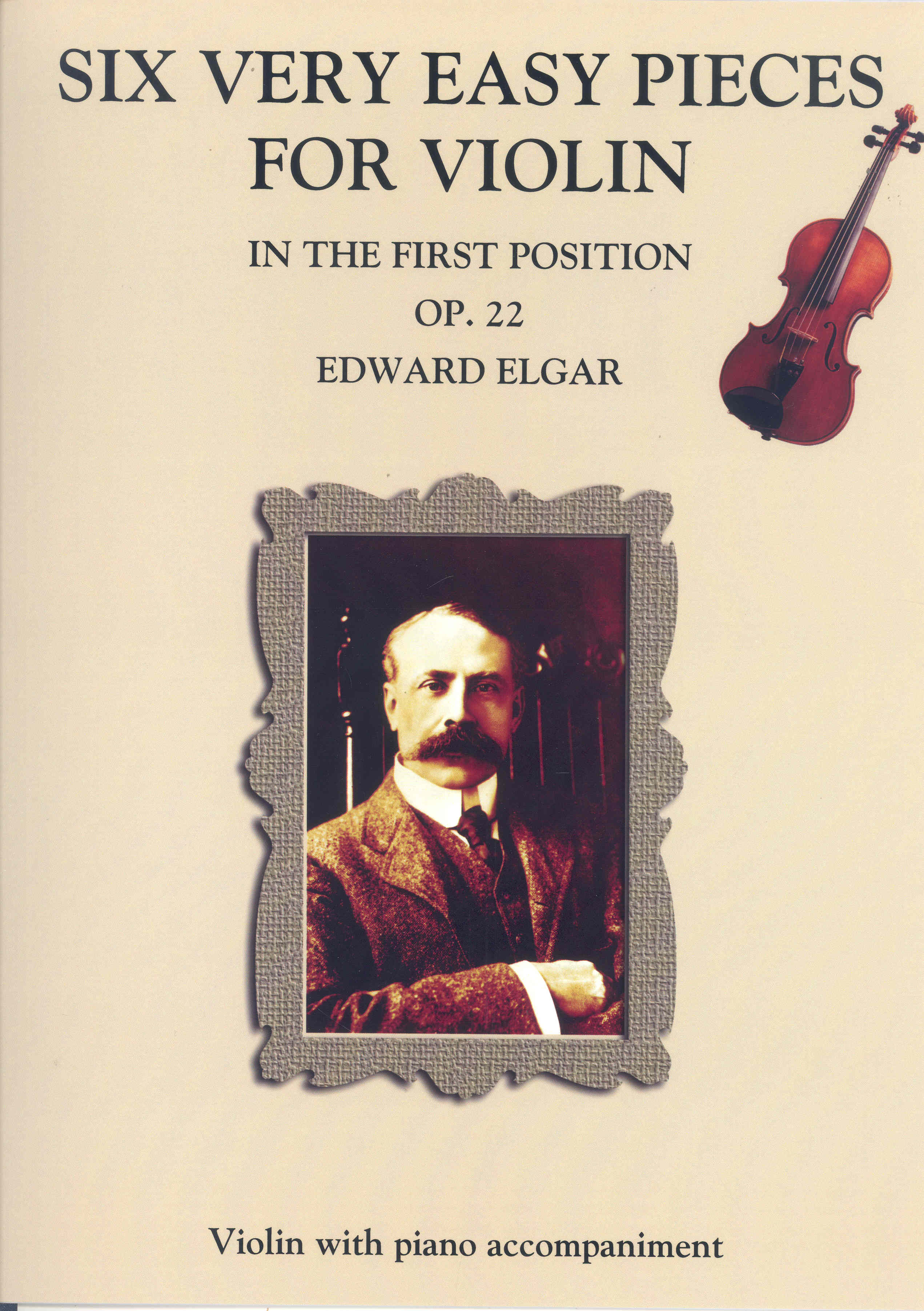 Elgar Six Very Easy Pieces Op22 Violin Sheet Music Songbook