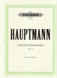 Hauptmann Sonatas Op10 Violin Sheet Music Songbook
