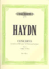 Haydn Concerto No 1 C Violin Sheet Music Songbook