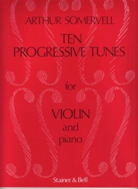 Somervell Ten Progressive Tunes Violin Sheet Music Songbook
