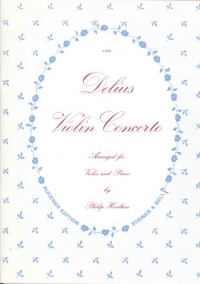 Delius Violin Concerto Violin & Piano Sheet Music Songbook