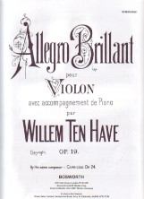 Have Allegro Brilliant Op19 Violin Sheet Music Songbook