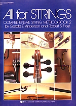 All For Strings Book 2 Piano Accompaniment Sheet Music Songbook