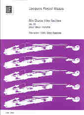Mazas Duos (6) Op60 Revised Violin Sheet Music Songbook