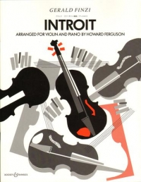 Finzi Introit Ferguson Violin & Piano Sheet Music Songbook