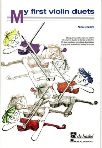 My First Violin Duets Dezaire 50 Popular Duets Sheet Music Songbook