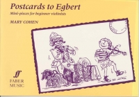 Postcards To Egbert Cohen Violin Sheet Music Songbook