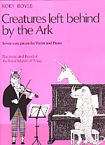 Boyle Creatures Left Behind By The Ark Violin Sheet Music Songbook