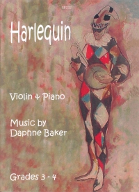 Baker Harlequin Violin & Piano Sheet Music Songbook