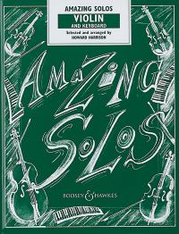 Amazing Solos Violin Harrison Sheet Music Songbook