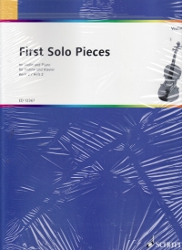 First Solo Pieces For Violin & Piano Book 2 Sheet Music Songbook