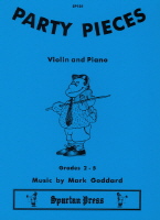 Goddard Party Pieces Violin & Piano Sheet Music Songbook
