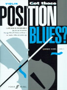 Got Those Position Blues Huws Jones Violin Sheet Music Songbook