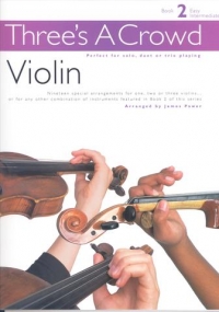 Threes A Crowd Book 2 Violin Sheet Music Songbook