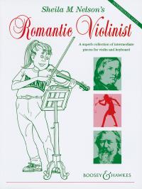 Romantic Violinist Violin & Keyboard Nelson Sheet Music Songbook