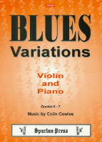 Cowles Blues Variations Violin Sheet Music Songbook
