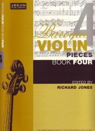 Baroque Violin Pieces Book 4 Jones Sheet Music Songbook