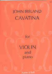 Ireland Cavatina Violin Sheet Music Songbook