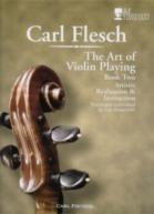 Flesch Art Of Violin Playing Book 2 Rosenblith Sheet Music Songbook