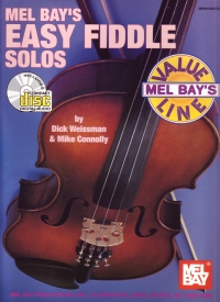 Easy Fiddle Solos Weissman/connolly Bk & Cd Violin Sheet Music Songbook