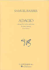 Barber Adagio Lanning Violin & Piano Sheet Music Songbook