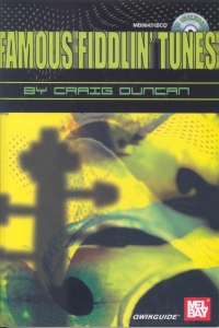 Famous Fiddlin Tunes Qwikguide Book + Cd Violin Sheet Music Songbook