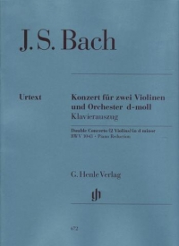 Bach Concerto Dmin Bwv1043 Eppstein 2 Violins &pno Sheet Music Songbook