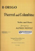 Drigo Pierrot & Columbine Violin & Piano Sheet Music Songbook