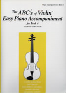 Abcs Of Violin 4 More Advanced Piano Accomp Sheet Music Songbook