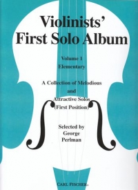 Violinists First Solo Album Vol 1 Perlman Violin Sheet Music Songbook