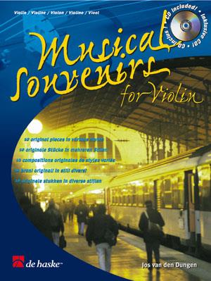 Musical Souvenirs Dungen Book & Cd Violin Sheet Music Songbook